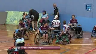 NSW WHEELCHAIR RL PLATE Final 2023   Cronulla Sharks VS Manly Sea Eagles