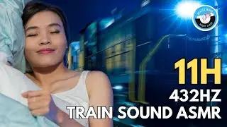 TRAIN SOUND ASMR For Sleeping Easy - Black Screen In 11 Hours | Relaxing Sound To Beauty Dream