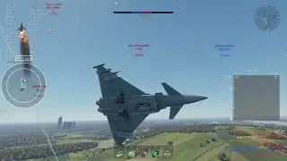 War Thunder, Eurofighter Gameplay!, 13 Kills 4 Assists