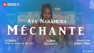 Aya Nakamura - M&eacute;chante ( Paroles / Lyrics )