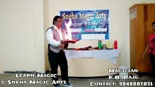 The Best 10 Ten Magic Tricks By K.B.Raju || Paper,Fire,Water,Flower Tricks || Sneha Magic Arts