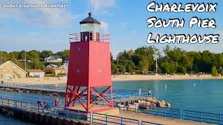 Charlevoix Light/Charlevoix Lighthouse/Charlevoix South Pier Light Station!