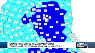 Committee votes along party lines to reshape NH congressional districts