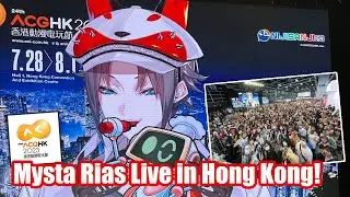Mysta Rias' Last Live Panel at ACGHK 2023 [Livestream Full Video] #mystarias #nijisanji #luxiem