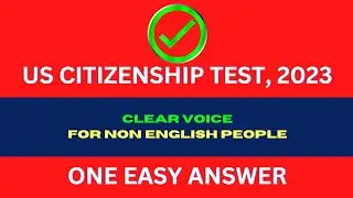 Passing Your US Citizenship Interview with Confidence: Sample Questions | Citizenship Interview 2023