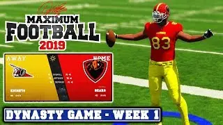 Maximum Football 19 Dynasty | National Athletic Conference Game Of The Week | Doug Flutie