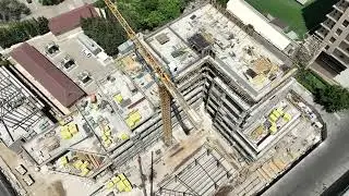 Port Baku Walk Construction site