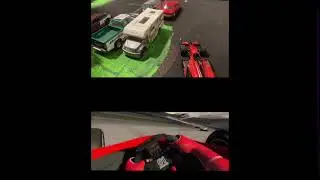 Turbo (2013) Indy 500 Crash scene comparison Stop Motion vs Movie 