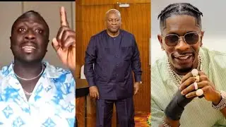 KING SHATTA WALE REACT TO PRESIDENT MAHAMA'S SPEECH @ GJA AWARDS..