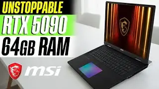 Игровой ноутбук MSI Titan 18 HX AI: посмотрите перед покупкой!