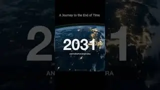 timeline of the earth. to 2044