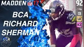 92 ОБЩ BCA РИЧАРД ШЕРМАН ПРИСОЕДИНЯЕТСЯ К КОМАНДЕ | СОВЕТЫ ПО СЕТАМ MUT 17 | MADDEN 17 ULTIMATE TEAM | MUT 17