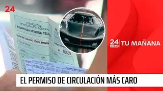 Supera los 100 millones: este es el auto con el permiso de circulaci&oacute;n m&aacute;s caro de Chile
