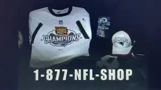 2004 Patriots Super Bowl 38 champs gear commercial