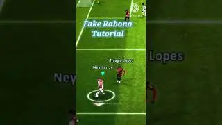 FAKE rabona tutorial 🌟efootball 23 #shorts #efootball  #gameplay