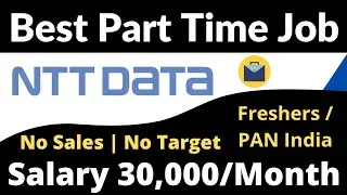 Work From Home Jobs For Freshers | NTT Data Analyst & HR Job 😍| Jobs For Graduate | Latest Jobs 2022