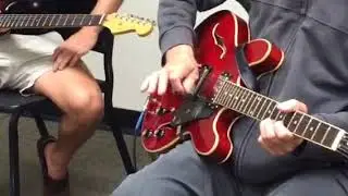 2018 Chicago Blues Camp, 6.8.18, Billy Flynn, Advanced Chicago Blues Guitar!
