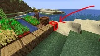 minecraft secret room in village farm