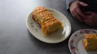Un croque cake 🧀🧀🧀