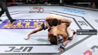 BIG KNOCKOUT! EA SPORTS UFC 2 BETA GAMEPLAY
