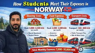 Can students survive with part time jobs in norway 🇳🇴 