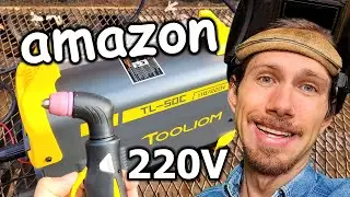 AMAZON Plasma Cutter Review: TOOLIOM 220V POWER!