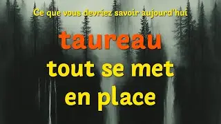 TAUREAU ~ la grande métamorphose ~ En ce moment