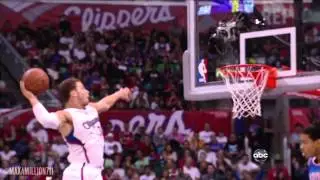 Blake Griffin MONSTER One-Handed Alley-Oop from Chris Paul vs Knicks (03-17-2013)