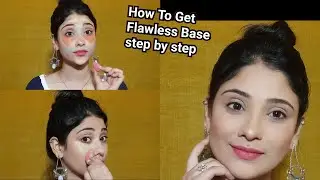 How to get flawless makeup base || step by step || shystyles