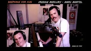 Freddie Mercury - Marc Martel - Version 1 - Bohemian Rhapsody (DeepFake)