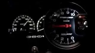 TOYOTA TRUENO AE86 7AG 230PS 0-100 Acceleration