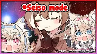[ENG SUB/Hololive] Mumei cannot use TOWL mode in front of FUWAMOCO