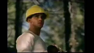 Skittles Bubble Gum Lumberjack Ad 2005