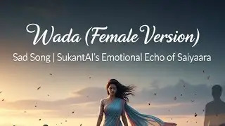 Wada (Female Version) | Sad Song | SukantAI's Emotional Echo of Saiyaara