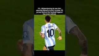 How can they let him wear Messi&rsquo;s jersey number 😥💔 #shorts