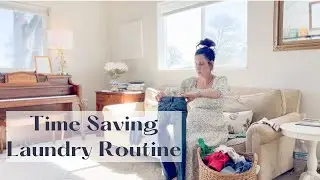 No Fold Laundry Routine | Large Family Time Saving Laundry Routine