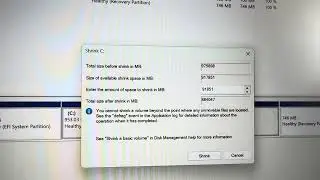 How to partition a window #trendingvideo #subscribe #windows #windows11 #partition