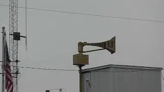 2023 Lenawee County Yearly Siren Test - Hudson, MI Thunderbolt 1003 w/ 2001 Ambiance