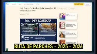 RUTA DE PARCHE - 2025 - 2026 | PALIA COMUNIDAD ESPAÑOLA
