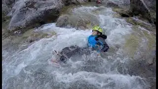 Canyoning The Cetina River near Omis, Croatia