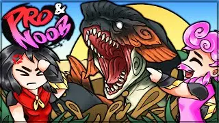 WHY IS JYURATODUS HERE - Pro and Noob VS Monster Hunter Rise! #proandnoob #rise