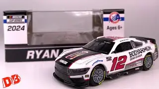 2024 RYAN BLANEY BODYARMOR ZERO SUGAR SPORTS DRINK MUSTANG DIECASTBUFFET NASCAR DIECAST REVIEW 1/64