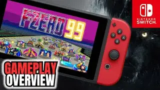 F-Zero 99 Gameplay Overview | High-Speed Racing on Nintendo Switch Online!