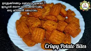 Crispy Potato Bites | ഉരുളക്കിഴങ്ങും ബ്രെഡും ഉണ്ടെങ്കിൽ ഇപ്പോൾ തന്നെ ഉണ്ടാക്കിനോക്കൂ ഈ കിടിലൻ പലഹാരം