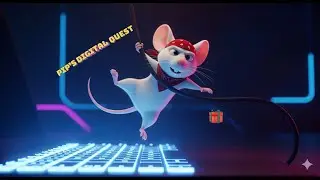 Pip's Digital Quest: A Tiny Mouse vs Technology (Full Movie) 🐭💻 | Veo 3D Animation