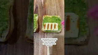 Pesto Paneer Sandwich