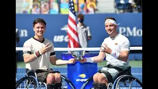 US Open 2020 Wheelchair Men's Doubles Trophy Presentation