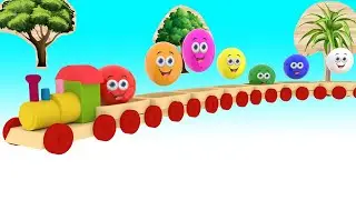 Learn Colors with Dancing Balls and Finger Family Songs