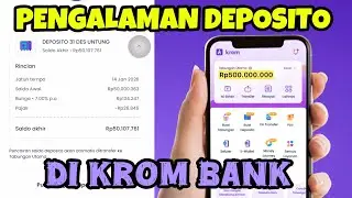 Pengalaman Buka Deposito di Krom Bank 2026