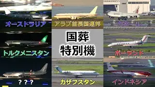 【国葬】羽田空港に飛来した要人特別機を解説【安倍元首相】